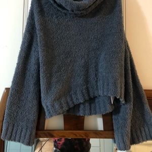 Express Sweaters - Blue express bell sleeve sweater Express Sweaters - Blue express bell sleeve sweater